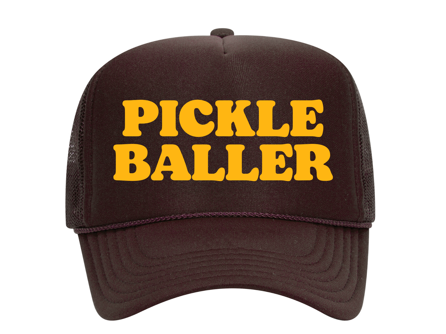 Pickle Baller Trucker Hat