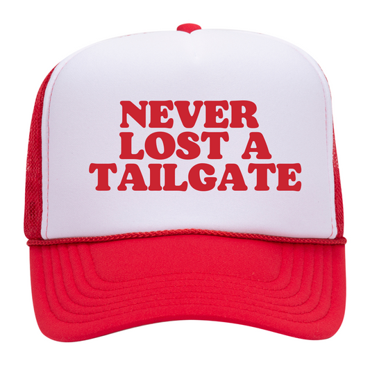 Never Lost a Tailgate Trucker Hat